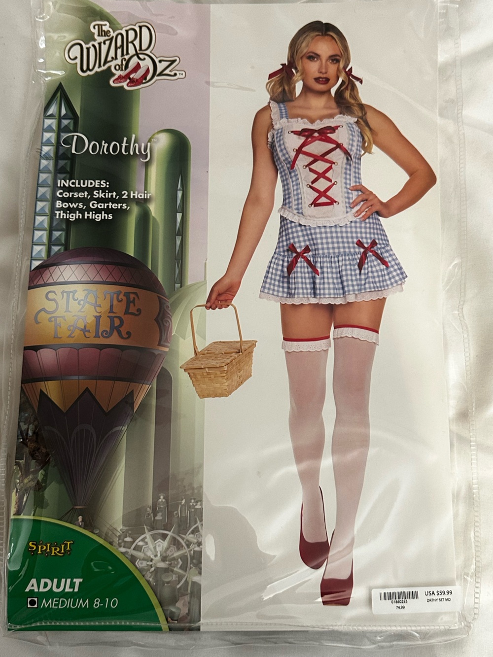 Women Halloween Costume - Dorothy